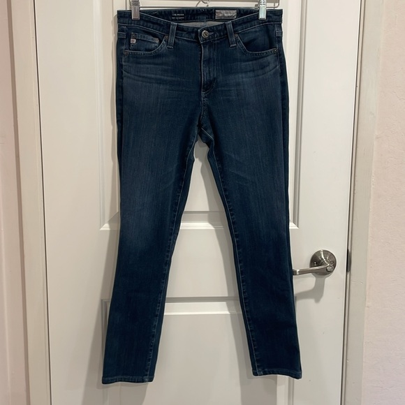 Ag Jeans Contour 360 The Prima Mid Rise Cigarette Leg Skinny Jeans Sz. 28R - Picture 2 of 15